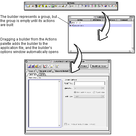 Adding a builder to an application file