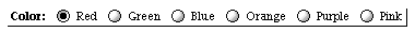 radio buttons