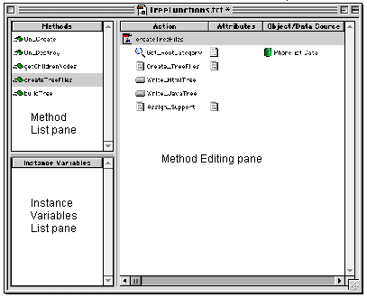 Tango Class File window